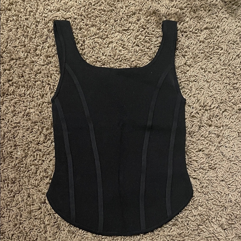 Elegant Black Babaton Women's Top